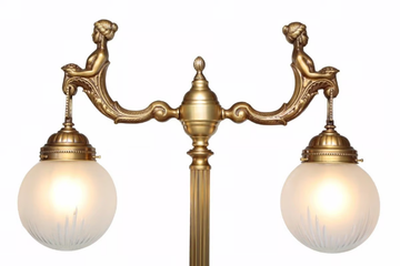 FORTUNA - Handmade brass table lamp by Patinas Lighting - view 3